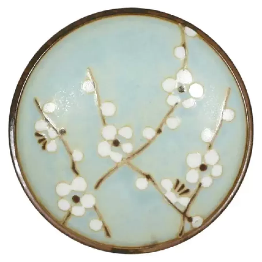 MIYA Company Small Plates^Spring Blossoms 4" Round Plate