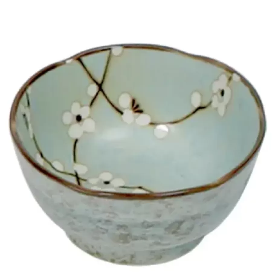 MIYA Company Sauce Dishes^Spring Blossoms 4.5" Scalloped Bowl