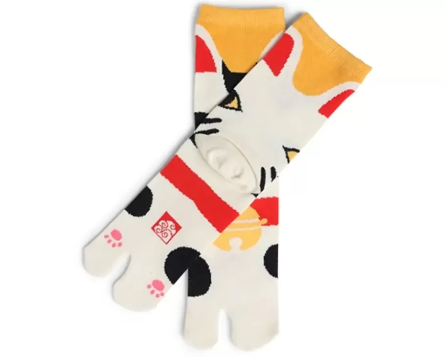 MIYA Company Other^Tabi Socks - Maneki Neko