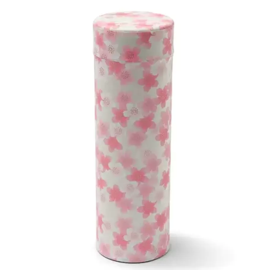 MIYA Company Teaware Accessories^Tea Canister White Sakura Blossoms