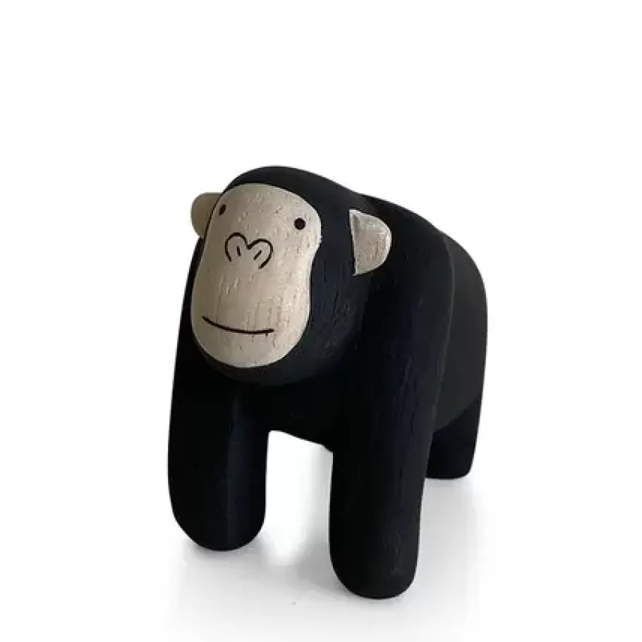 MIYA Company Other^T-Lab Wooden Animal - Gorilla