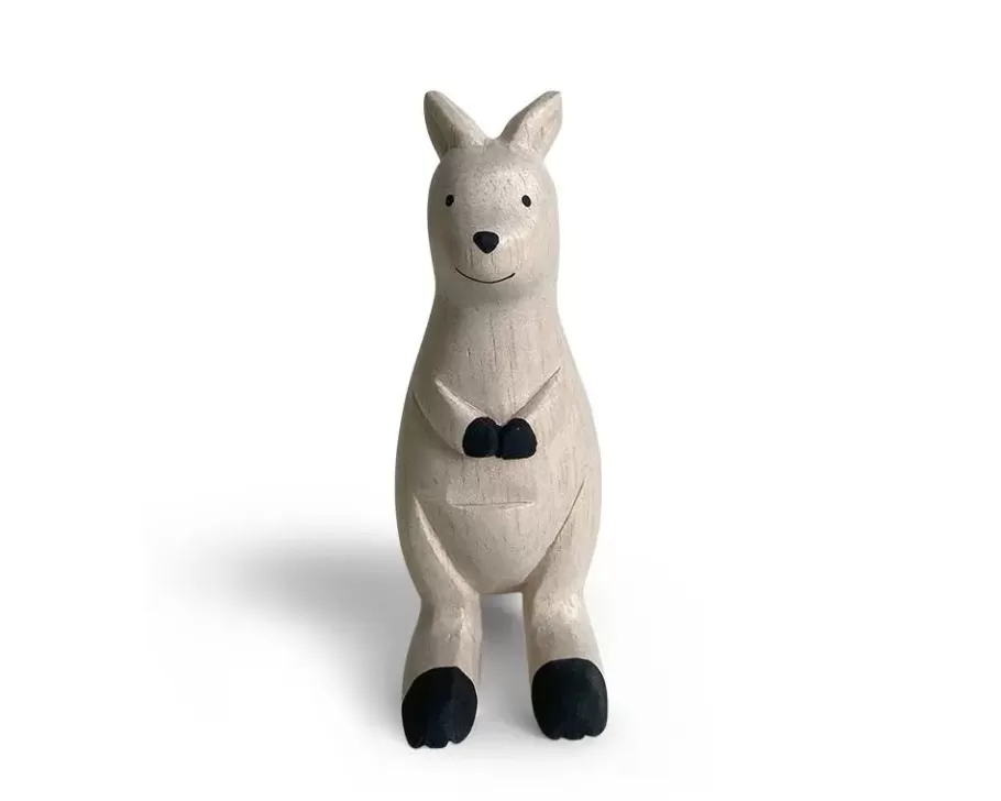 MIYA Company Other^T-Lab Wooden Animal - Kangaroo