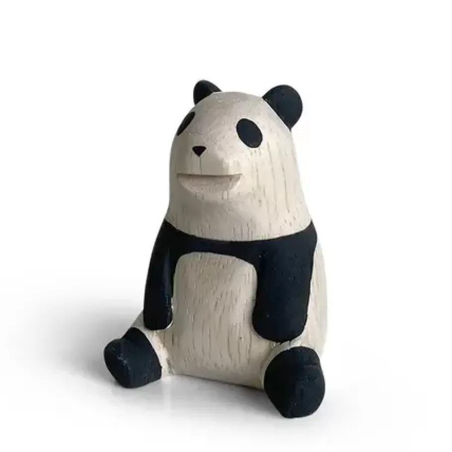 MIYA Company Pandas^T-Lab Wooden Animal - Panda