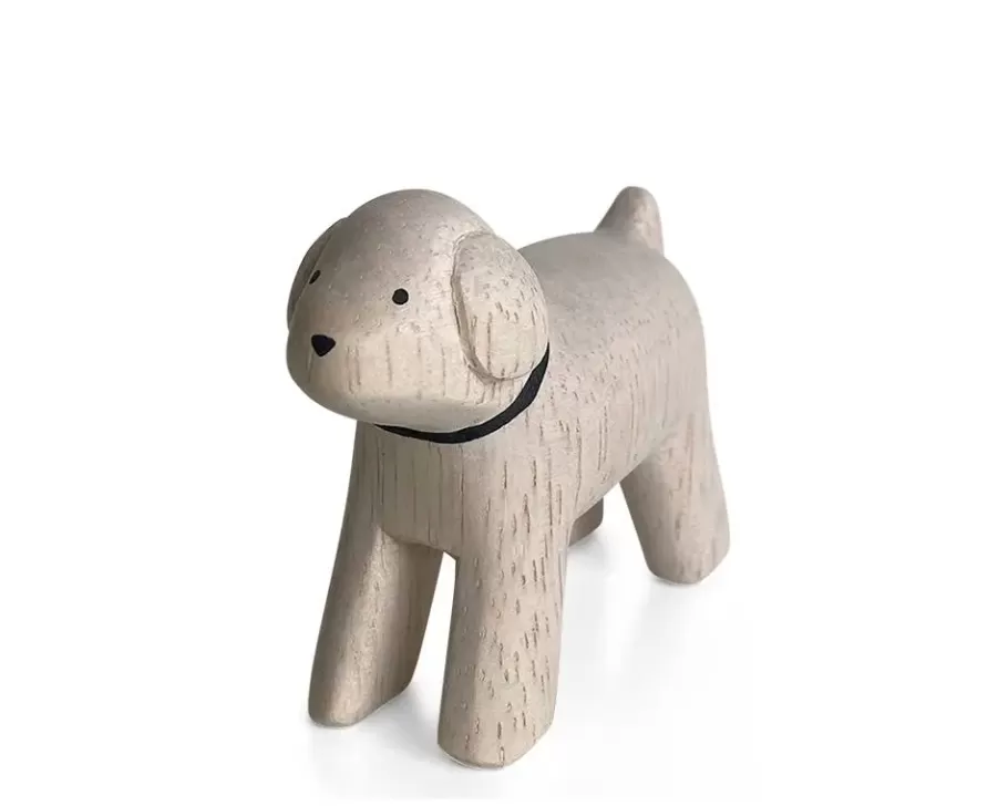 MIYA Company Dogs^T-Lab Wooden Animal - Poodle