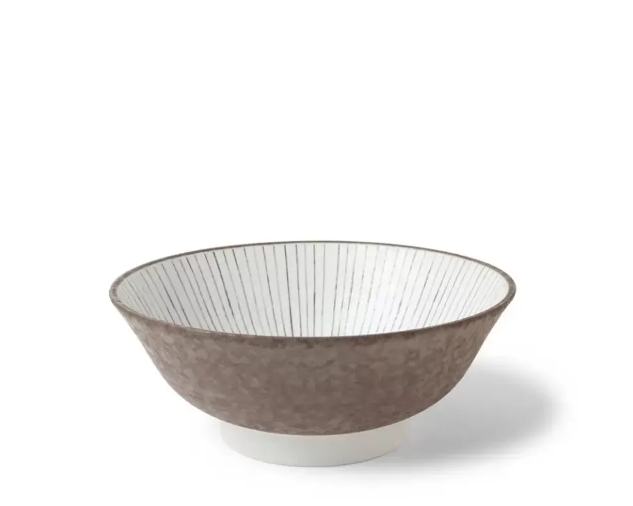 MIYA Company Ramen Bowls^Tokusa Gray 8.25" Bowl