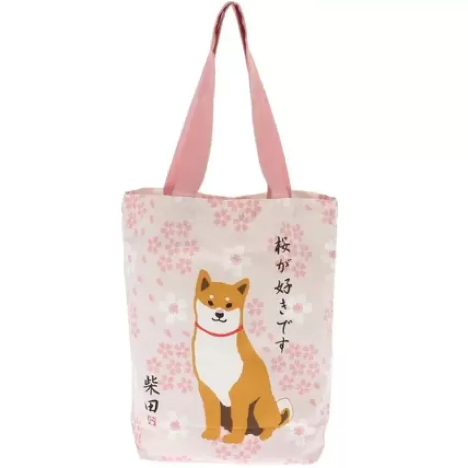 MIYA Company Dogs^Tote Bag Shiba Sakura