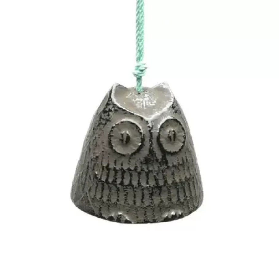 MIYA Company Owls^Wind Chime Owl Brown