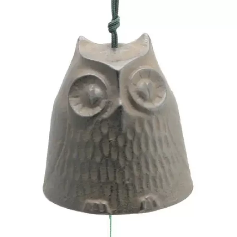 MIYA Company Owls^Wind Chime Owl Brown 2-1/2"