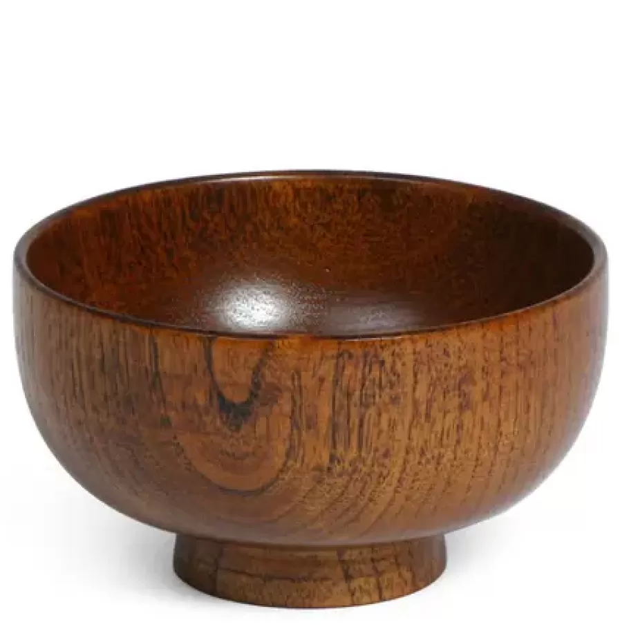 MIYA Company Other^Wooden 4.5" Soup Bowl